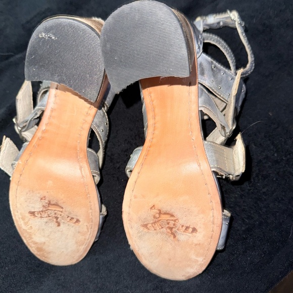 Freebird Silver Studded Sandals - Picture 6 of 10